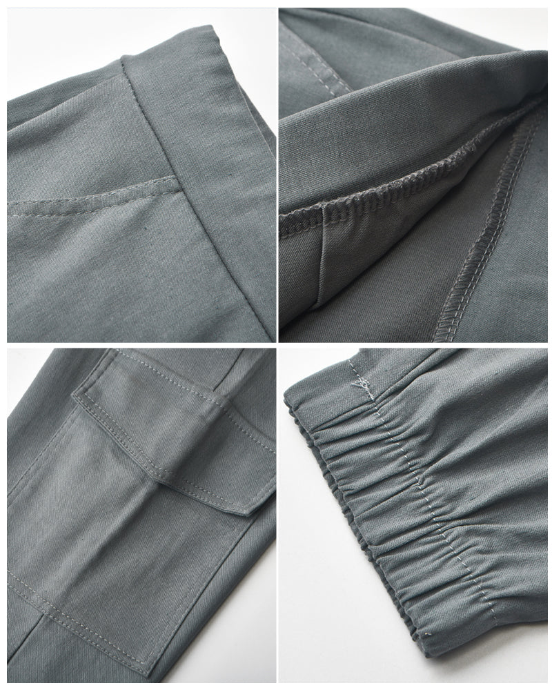 WW | Cargo-Hosen mit Gummibund in der Taille