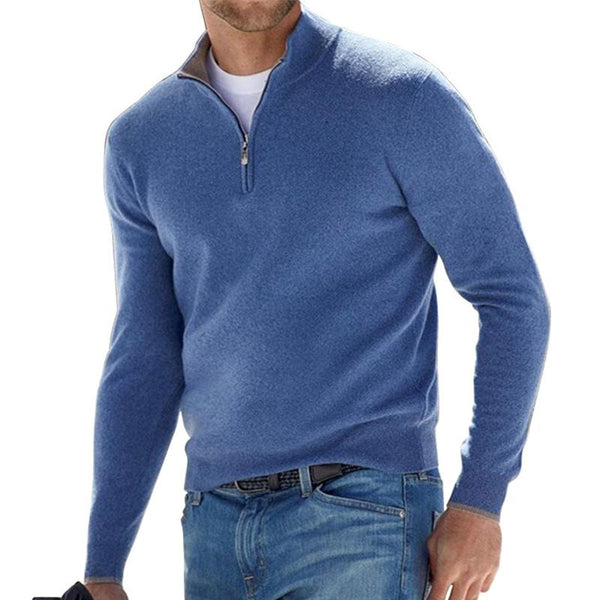 WW | Premium-Pullover mit Reißverschluss