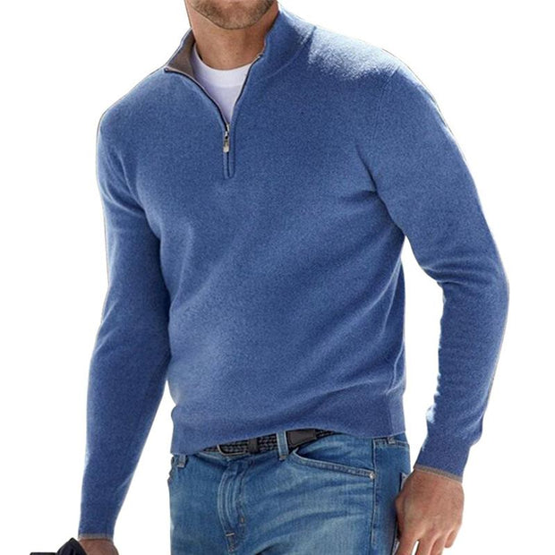 WW | Premium-Pullover mit Reißverschluss