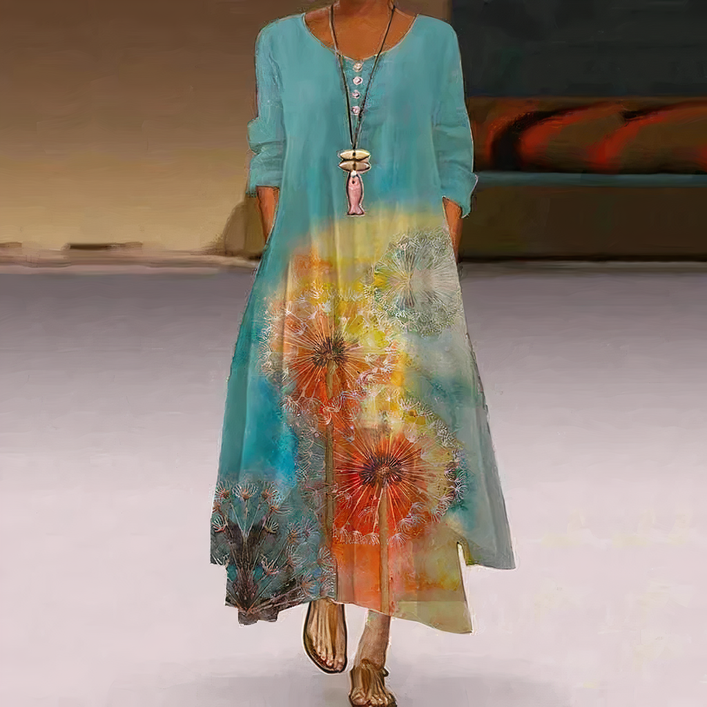 WW | Elegantes Baumwollkleid Modisch