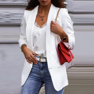 WW | Stilvolle Damen Blazer mit Einzelknopfverschluss Ideal für Die Arbeit