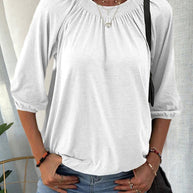 Caro™ - Schicke Bluse mit Bischofsärmeln