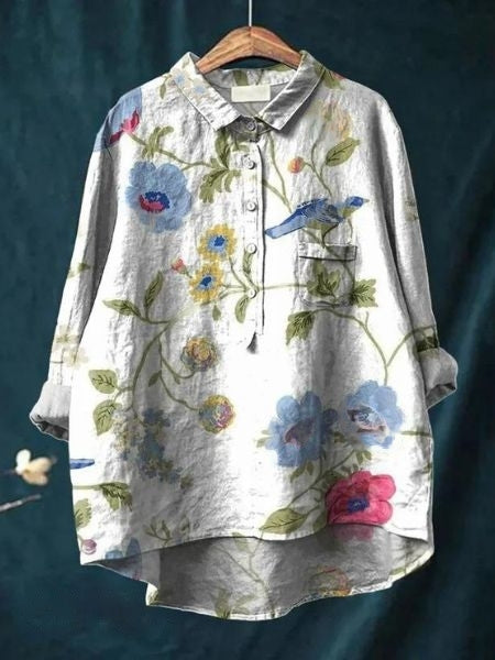 W&W Mode | Elegante und vielseitige Blumenbluse