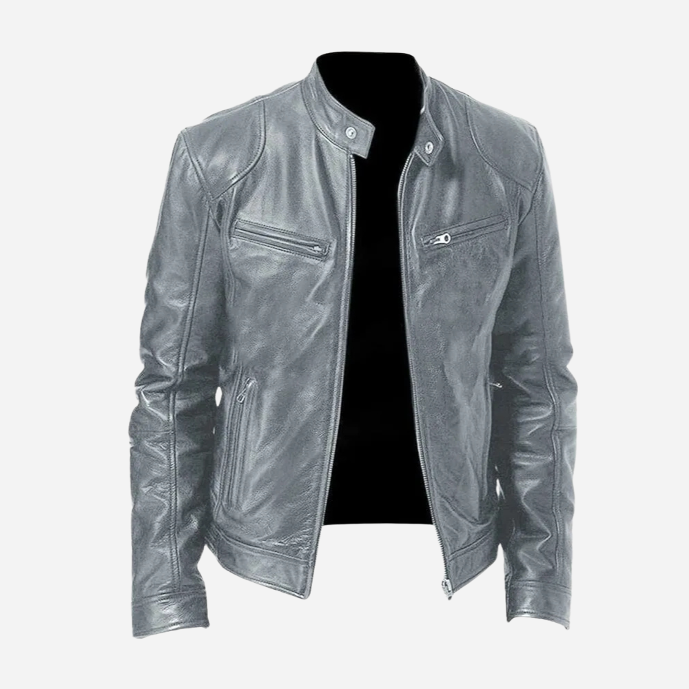WW | Stylische Moto-Lederjacke