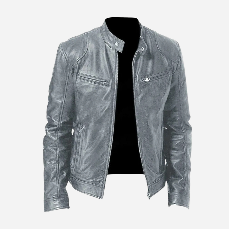 WW | Stylische Moto-Lederjacke