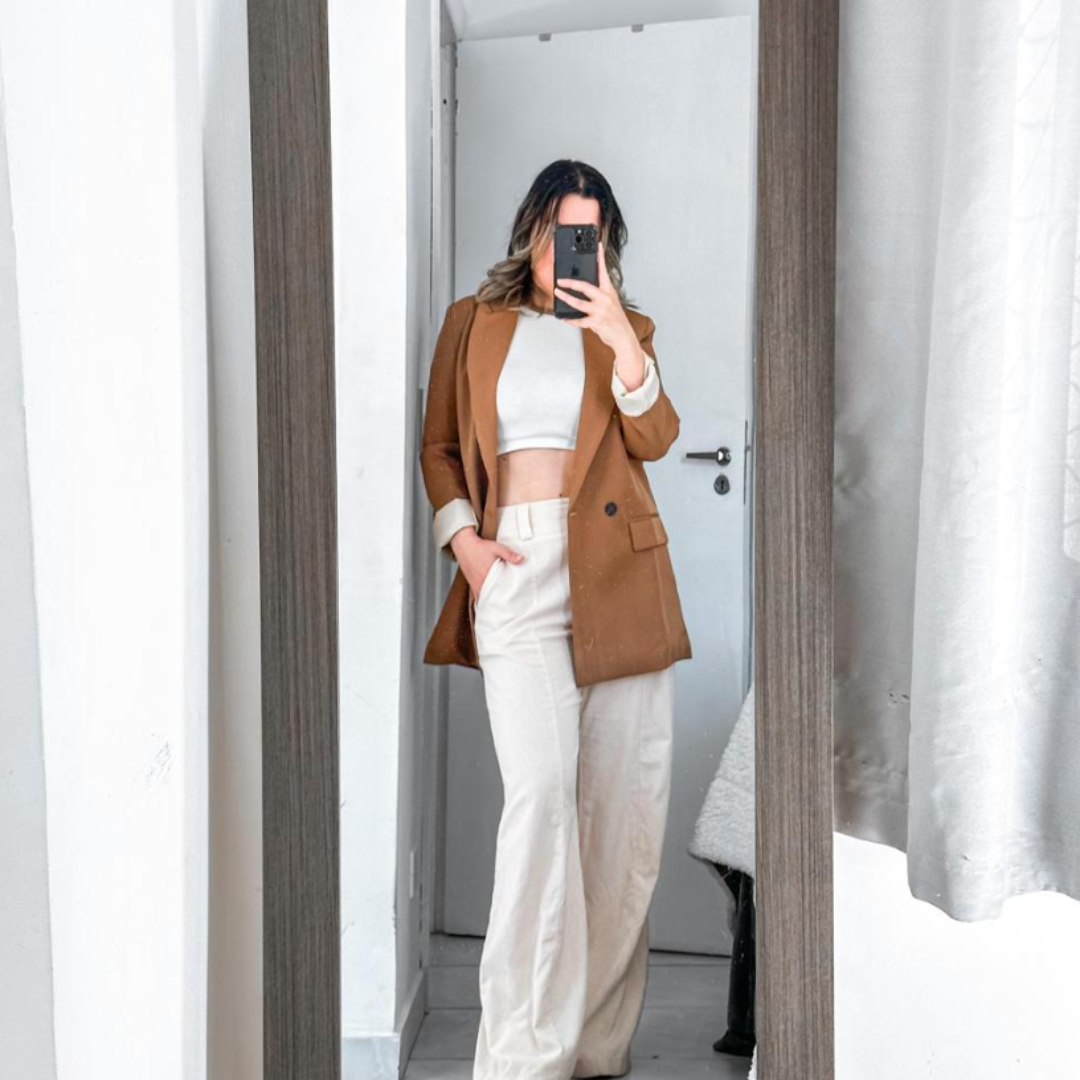 WW | Bequemer Trendiger Langer Blazer Für Den Herbst