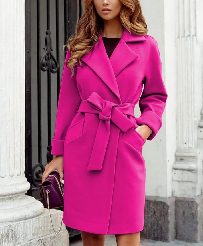 WW | Stylischer Trenchcoat mit Gürtel