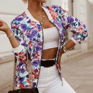 WW Jacke | Vintage elegante Zwischenjacke für Frauen