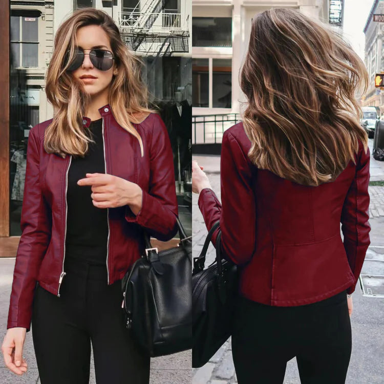 WW | Modische Lederjacke