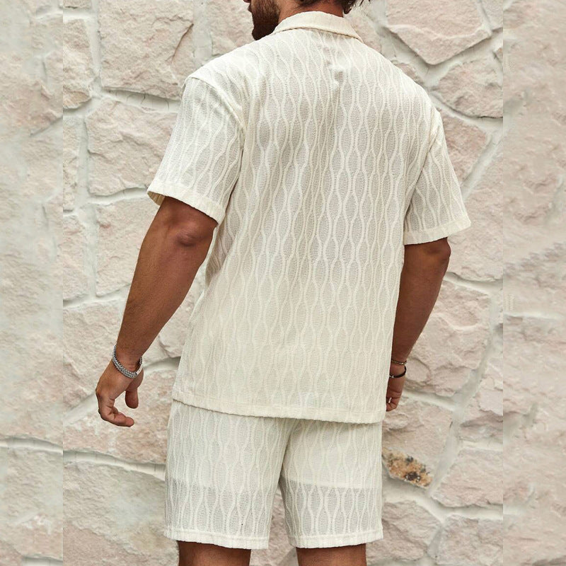 W&W Mode | Set Herren Sommer mit Hemd und Shorts
