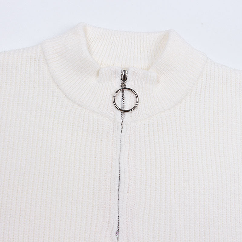 HALB-REISSVERSCHLUSS PULLOVER