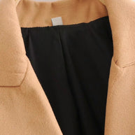 WW | Zweireihige Jacke mit Kapuze