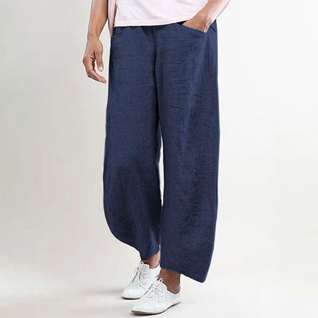 WW | Bequeme Damen Sommerhose Aus Leinen