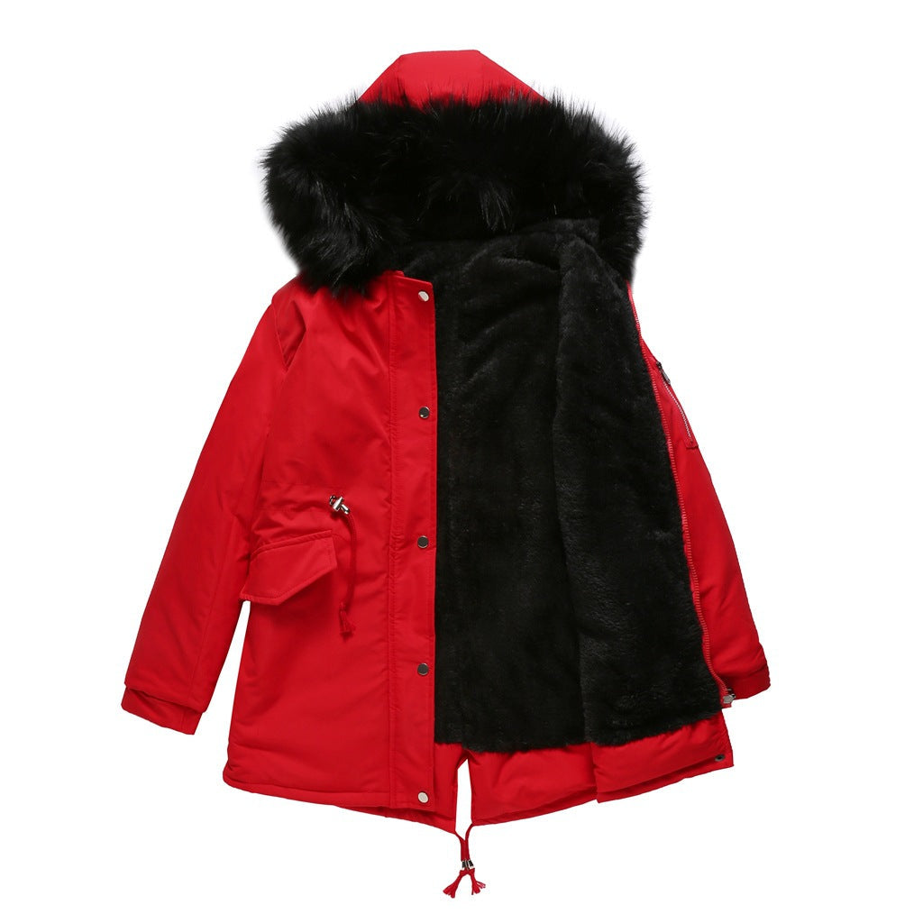 WW | Damen-Parka mit Kapuze und modernem Design