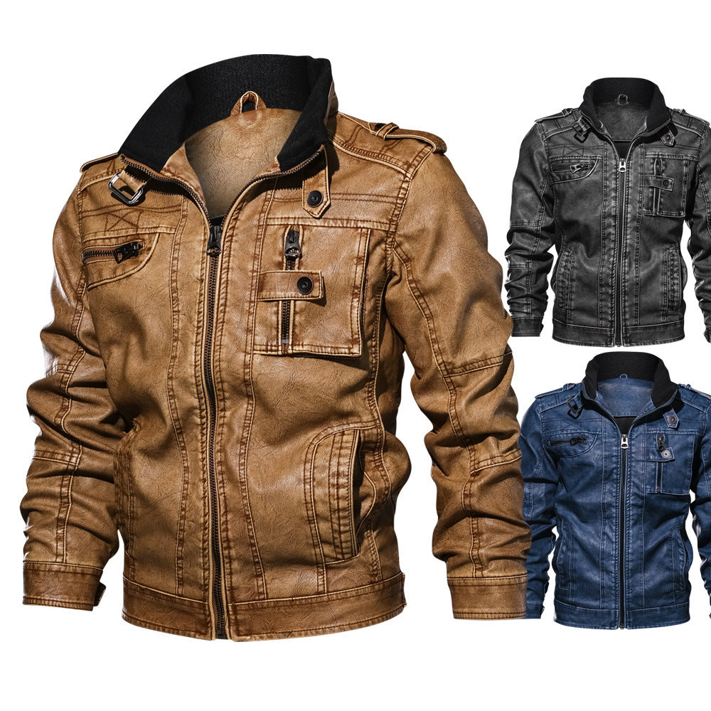 W&W Mode | Elegante Premium Lederjacke Für Herren