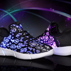 WW | Leuchtende Sneaker Mit Usb Aufladung