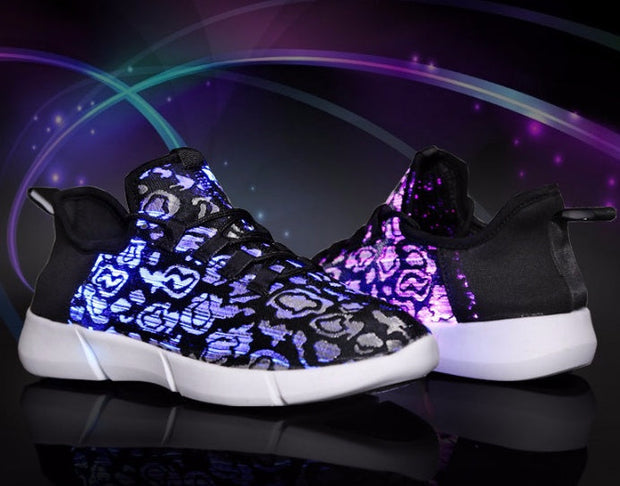 WW | Leuchtende Sneaker Mit Usb Aufladung