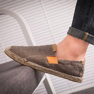 WW | Stilvolle Leichte Canvas Loafer Für Herren