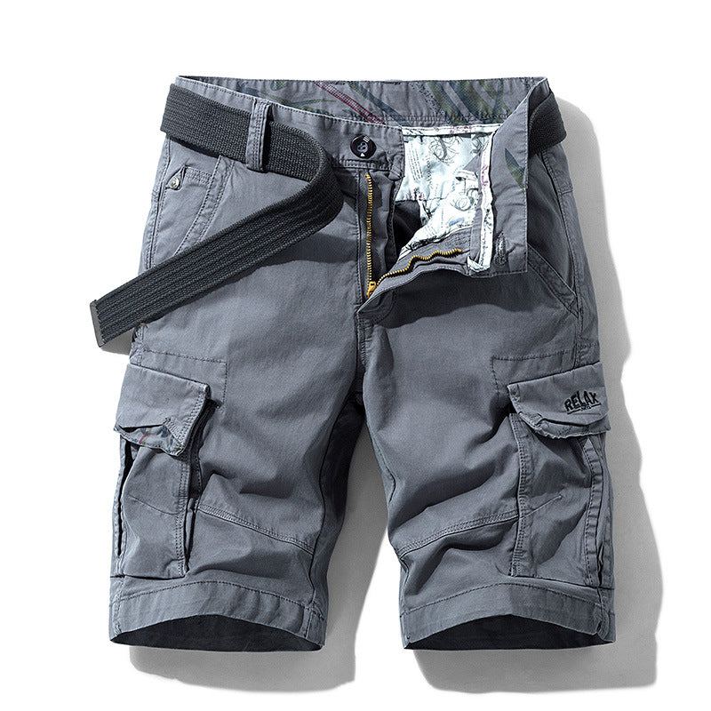 Wolff | Cargo Shorts mit Seitentaschen aus Baumwolle