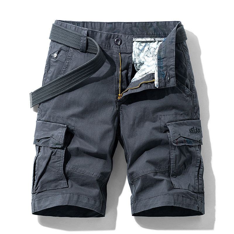 Wolff | Cargo Shorts mit Seitentaschen aus Baumwolle