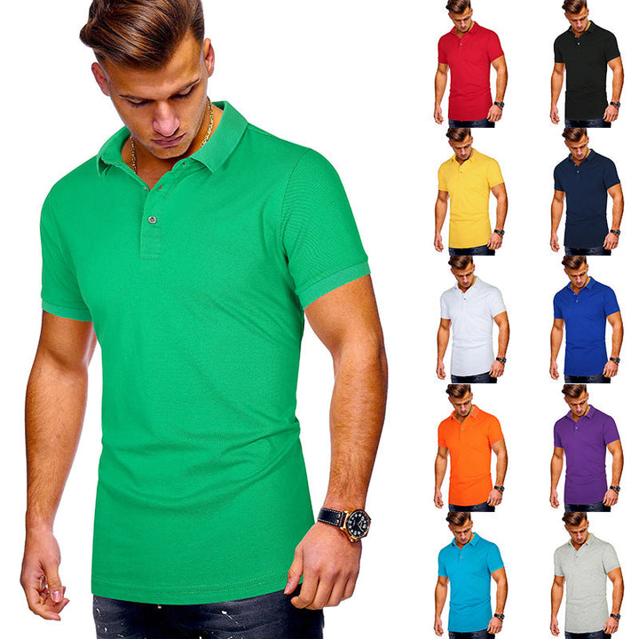 Herren Premium Klassisches Fit Polo-Shirt W&W Mode
