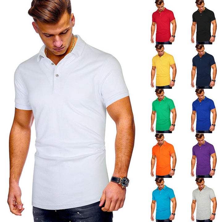 Herren Premium Klassisches Fit Polo-Shirt W&W Mode