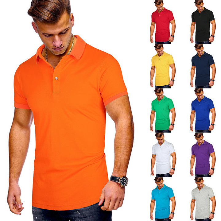 Herren Premium Klassisches Fit Polo-Shirt W&W Mode