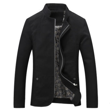 W&W Mode | Herren Ubergangsjacke Mit Seitentaschen