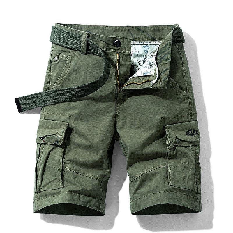 Wolff | Cargo Shorts mit Seitentaschen aus Baumwolle