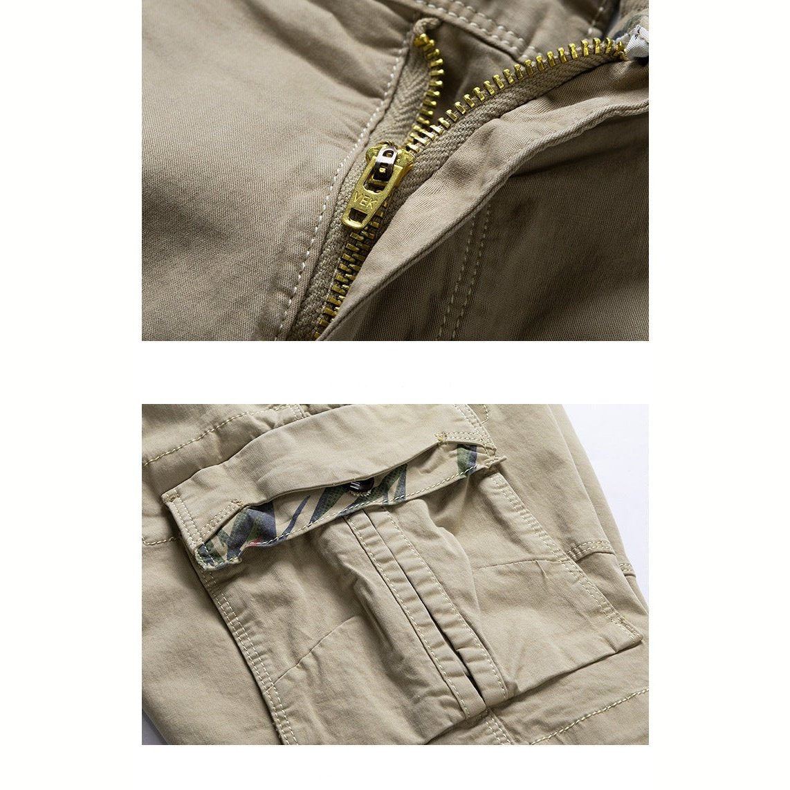 WW | Cargo Shorts mit Seitentaschen aus Baumwolle