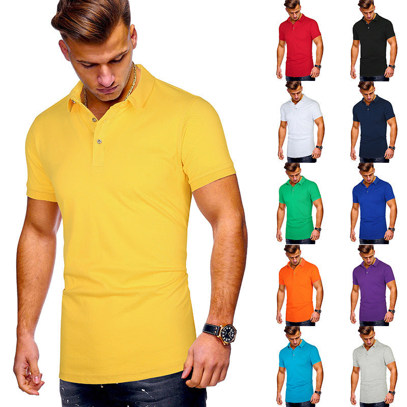 Herren Premium Klassisches Fit Polo-Shirt W&W Mode