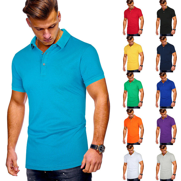 Herren Premium Klassisches Fit Polo-Shirt W&W Mode