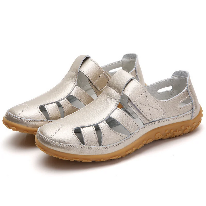 W&W Mode | Orthopädische Retro Sandalen Rutschfest