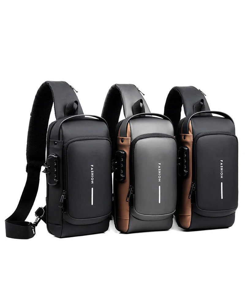 WW | Diebstahlsichere Brusttasche mit Zahlenschloss