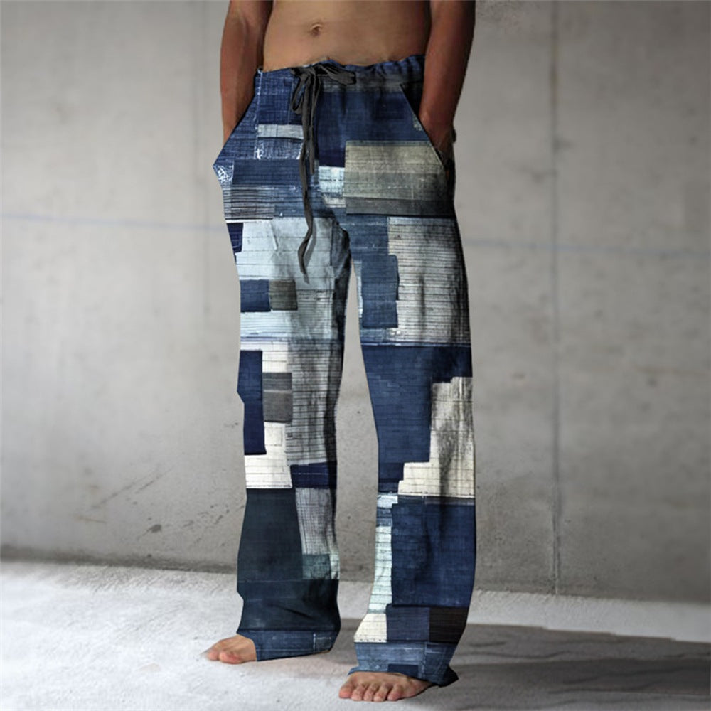 W&W Mode | Baumwoll Leinen Hose Für Herren