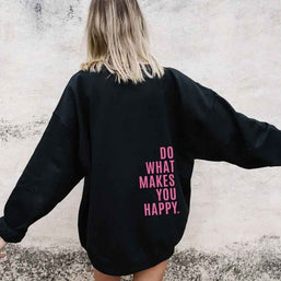 WW - Damen Hoodie - Lässiger Streetstyle mit Schriftzug
