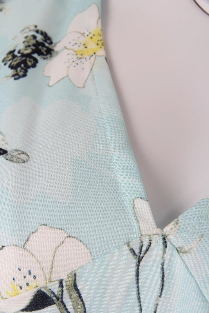 W&W Mode | Elegantes Maxikleid mit Floralem Muster