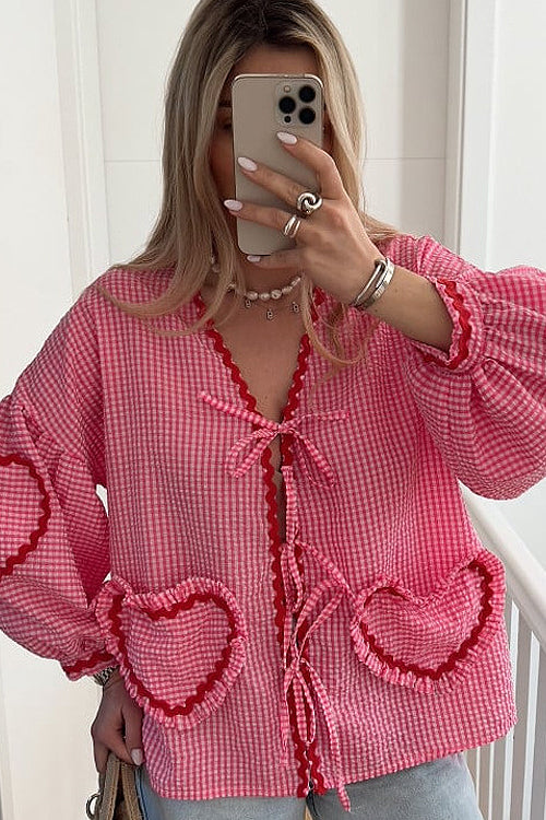 WW | Perfectly You Bind Front Gingham Bis Top 10 Farben