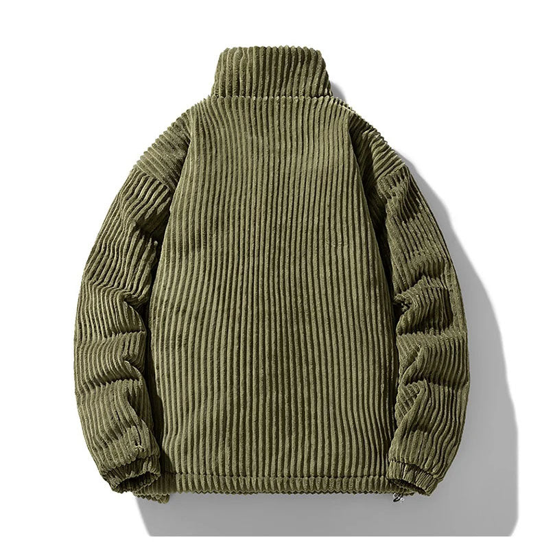 W&W Mode | Gestepptes Cord-Samt-Jacke – Stil & Komfort Für Damen