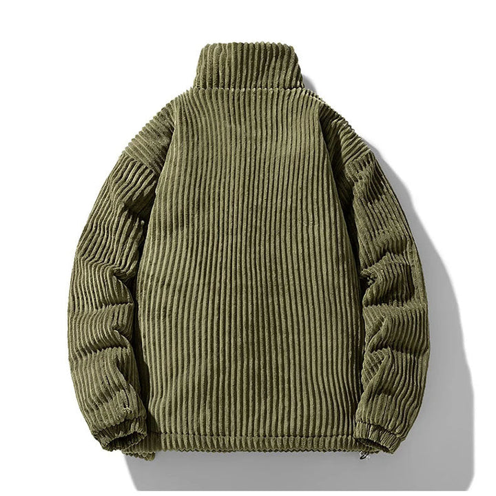 W&W Mode | Gestepptes Cord-Samt-Jacke – Stil & Komfort Für Damen