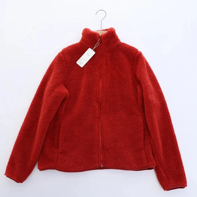 WW - Zacht Sherpa Jasje met Ritssluiting en Hoge Kraag, Fleece Vest