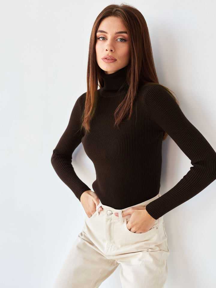 W&W Mode | Sophistizierter Winter Rollkragen Pullover