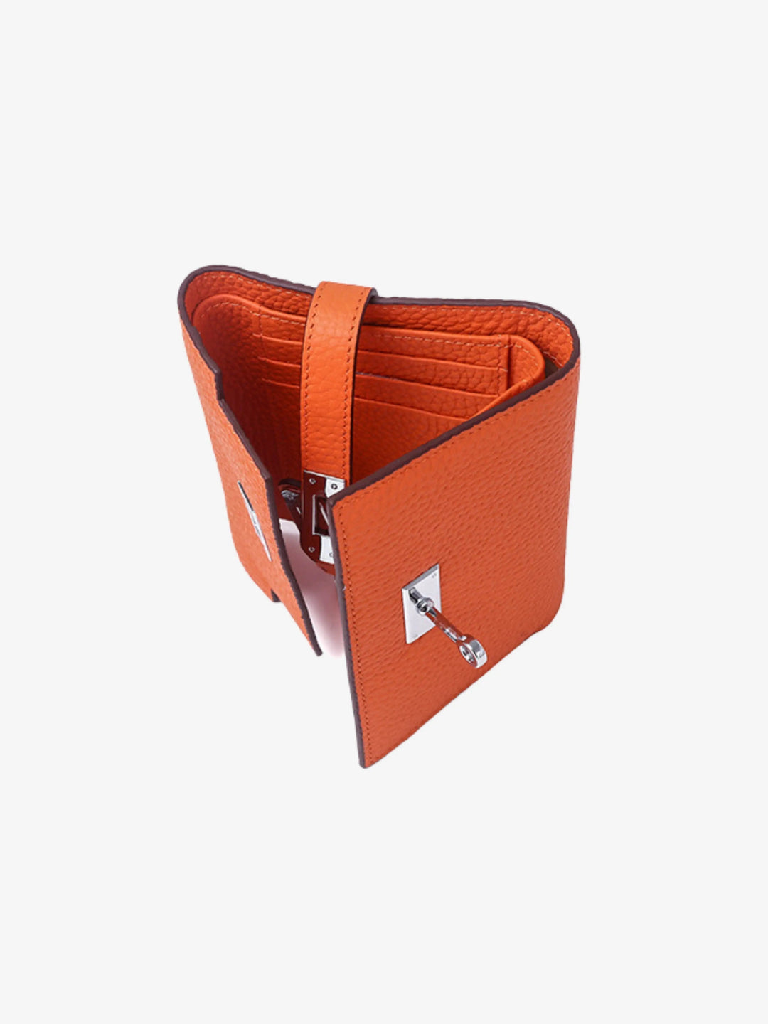 Kleine Damenbrieftasche aus Leder