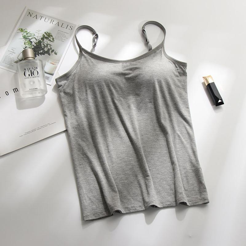 WW | Bequeme Tanktop mit integrierten BH für Damen