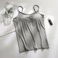 WW | Bequeme Tanktop mit integrierten BH für Damen