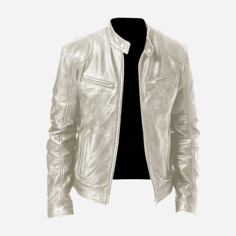 WW | Stylische Moto-Lederjacke