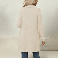 WW | Lässiger Einfarbiger Cardigan