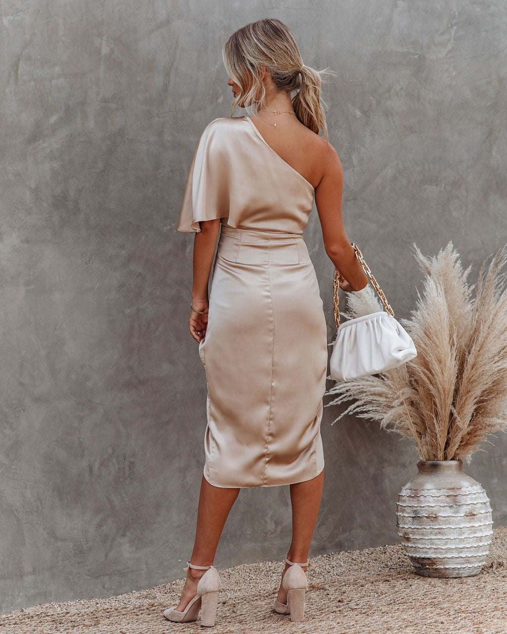WW | Sexiest einäugiges ungleichmäßiges Rockkleid Damen Abendkleid