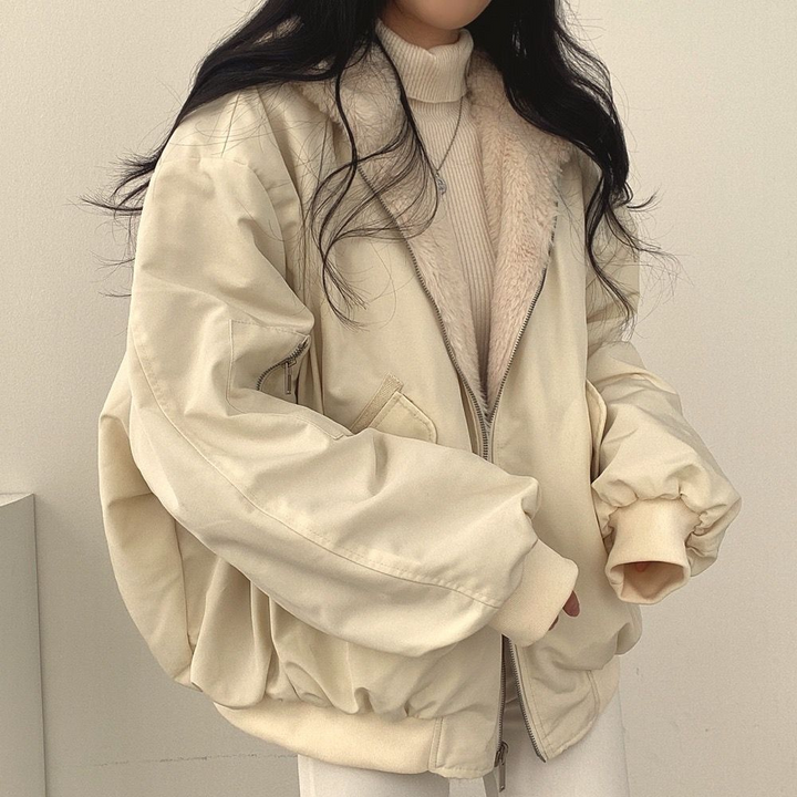 W&W Mode Wendejacke mit Kapuze für Frauen