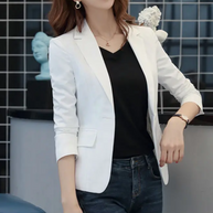 WW | Eleganter Damenblazer mit Langen Ärmeln Ideal für Die Arbeit